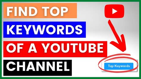 best keywords for youtube channel.